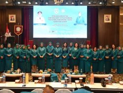 Ketua TP PKK Humbahas Ny Lidia Dosmar Banjarnahor Ikuti Rakonda PKK Sumut