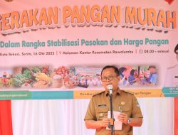 Pemkot Bekasi Gelar Gerakan Pangan Murah, Pj Wali Kota: Pemerintah Pastikan Ketersediaan Bahan Pokok Aman