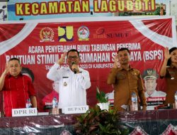 Bupati Toba: Bantuan Stimulan Perumahan Swadaya Harus Didukung Secara Bergotong Royong
