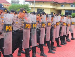 Antisipasi Kerawanan Kamtibmas, Polres Toba Gelar Pelatihan Dalmas