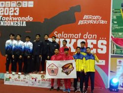 Ajang IMAG I 2023, Pertandigan Cabor Taekwondo Berlangsung Meriah di Cibubur