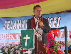 Bupati Toba: Gereja Harus Berkembang dan Bangun SDM Terutama Karakter dan Mindset   POR