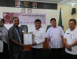 Wabup Toba Buka Launching SNI Kopi Bubuk dan Sosialisasi TUSI BPSIP Sumatera Utara