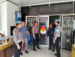 Hindari Penyimpangan,  Polri Jamin Pengamanan Kantor KPU Kabupaten Toba