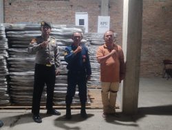 Polres Toba Amankan Gudang Logistik KPU Hingga Pemilu 2024