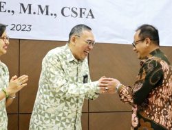 Pj Wali Kota Bekasi Hadiri Sertijab Kepala Perwakilan BPK Jabar
