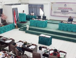Sidang Paripurna DPRD Toba Bahas Tiga Ranperda