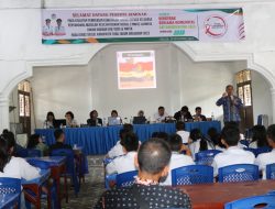 Peringatan Hari AIDS Sedunia, Dinsos Toba Sosialisasikan Bahaya AIDS kepada Pelajar