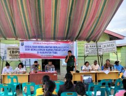 Satlantas Polres Toba Gencarkan Sosialisasi Tertib Berlalulintas dan “Cooling System”
