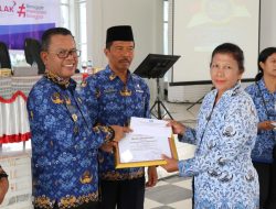 Memasuki Masa Pensiun, 181 ASN Terima Piagam Penghargaan dari Pemkab Toba dan Korpri