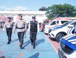 Ini Pesan Pj Bupati Bekasi Pada Apel Gelar Pasukan Operasi Lilin 2023