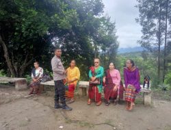 Polsek Silaen Aktifkan “Minggu Kasih” Dengan Jemaat Gereja