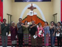 Natal Polres Toba Diberi Tema “Wujudkan Pemilu Damai Menuju Indonesia Maju”