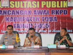 Konsultasi Publik Rencana Awal RKPD 2025 Berlangsung di Kantor Bupati Toba