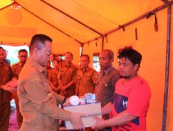 Bupati Toba Gerak Cepat Bantu Korban Kebakaran