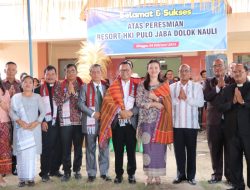 Bupati Toba Serukan Pemilu Damai kepada Jemaat HKI Pulo Jaba Dolok Nauli