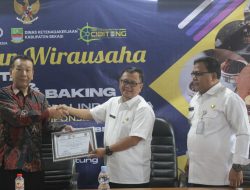 Disnaker Kabupaten Bekasi Bersinergi dengan PT. Nippisun Indonesia Gelar Pelatihan Wirausaha