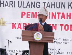 Bupati Toba akan Perjuangkan Perbaikan Jalan Provinsi di Habornas
