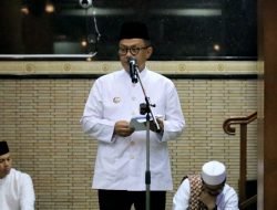 Pj Wali Kota Bekasi Hadiri Peringatan Isra Mi’raj dan Syukuran HUT Kota Bekasi