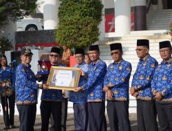 Lagi, Pemkab Toba Terima Peghargaan, Ini Pesan Bupati Toba