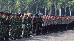 3.643 Personil Gabungan TNI – Polri Siap Amankan Aksi Unjuk Rasa Hari Ini