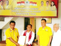 Jadi Bacalon Bupati Partai Golkar, Charles D Sirait Siap Jadikan Kabupaten Toba “Tarulibe”