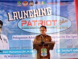 Pj Wali Kota Bekasi Launching Administrasi Kependudukan On The Spot, Perekaman KTP Sudah Bisa di Kelurahan
