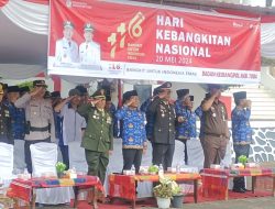 Poltak Sitorus Pimpin Upacara Hari Kebangkitan Nasional Tingkat Kabupaten Toba