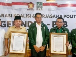 DPC Gerindra dan PKB Deklarasikan Kerjasama Menuju Pilkada Kota Bekasi 2024