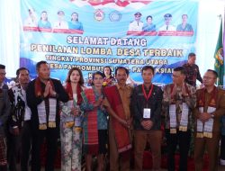 Desa Pangombusan Wakili Kabupaten Toba Lomba Desa Terbaik Tingkat Provinsi Sumut