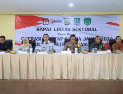 Polres Metro Bekasi Kota Gelar Rapat Lintas Sektoral Operasi Mantap Praja 2024