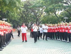 600 Pelajar Ikuti Latihan Gabungan Paskibra Sekolah se-Kabupaten Bekasi