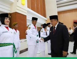 Kukuhkan Paskibraka Kabupaten Bekasi, Pj Bupati Dedy Supriyadi Apresiasi 48 Pelajar Lolos Seleksi