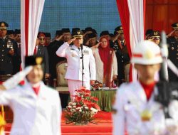 Upacara HUT RI Ke-79, Pj Bupati Bekasi Dedy Supriyadi Ajak Masyarakat Wujudkan Nusantara Baru, Indonesia Maju