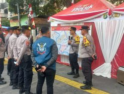 Polisi Siagakan 2.177 Personel Amankan Pendaftaran Cagub-Cawagub Jakarta