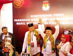 Pasangan Calon Wali Kota Bekasi 2024-2029 “RIDHO” Resmi Mendaftar ke KPU