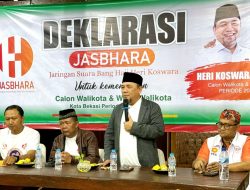 Relawan Pendukung Paslon Heri-Sholihin di Pilkada Kota Bekasi 2024 Terus Bertambah