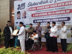 Ratusan Ulama dan Habaib di Kota Bekasi Berikan Dukungan ke Paslon 1 Heri-Sholihin