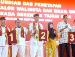 Dapat Nomor Urut 1, Heri-Sholihin: Insya Allah Berkah, Ajak Masyarakat Maju Bareng Seneng Bareng