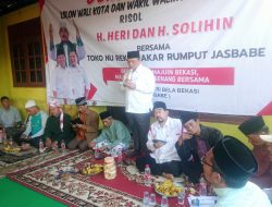 Bang Heri Koswara Silaturahmi ke Akar Rumput “JASBABE” Majukan Kota Bekasi