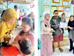 Lengkapi Imunisasi Anak di Bawah 60 Bulan, Puskesmas Marga Jaya Adakan Kegiatan SIMANIS