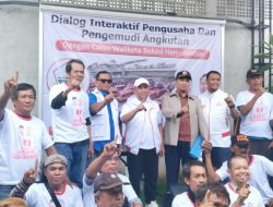 Janji Benahi Angkutan Umum, Calon Wali Kota Bekasi Heri Koswara Temui Anggota Organda