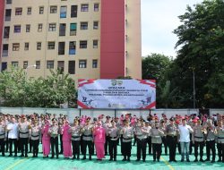 Awal Tahun 2025, 145 Personel Polres Metro Jakarta Barat Naik Pangkat, Teuku Arsya Khadafi Naik Jadi Kombes