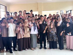 Polres Metro Bekasi Kota Gelar Penyuluhan Penyalahgunaan Narkoba di SMP IT Daarut Taqwa