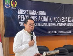 Aklamasi, Anim Imamuddin Kembali Pimpin Akuatik Kota Bekasi Periode 2025-2029
