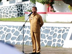 Pimpin Apel Perdana, Wakil Bupati Toba Tekankan Kebersamaan