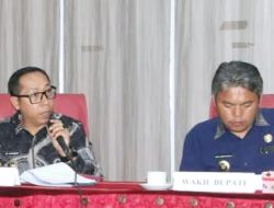 Dorong Efisiensi, Bupati Taput Pimpin Rapat Evaluasi Anggaran dan Kinerja Perangkat Daerah