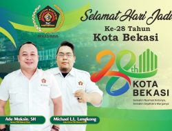 Pengurus PWI Bekasi Raya Sampaikan Ucapan Selamat HUT ke-28 Kota Bekasi