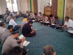Tingkatkan Iman dan Taqwa di Bulan Suci Ramadan, Polres Metro Bekasi Kota Gelar Tadarusan Al-Qur’an