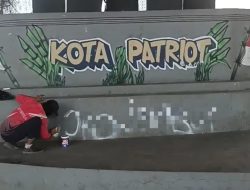 DBMSDA Kota Bekasi Lakukan Penanganan Aksi Vandalisme